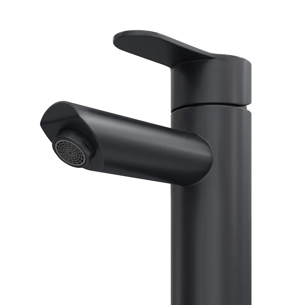 Фото 6 Комплект раковина Solli 41 и смеситель Solli Black высокий черный матовый F00302