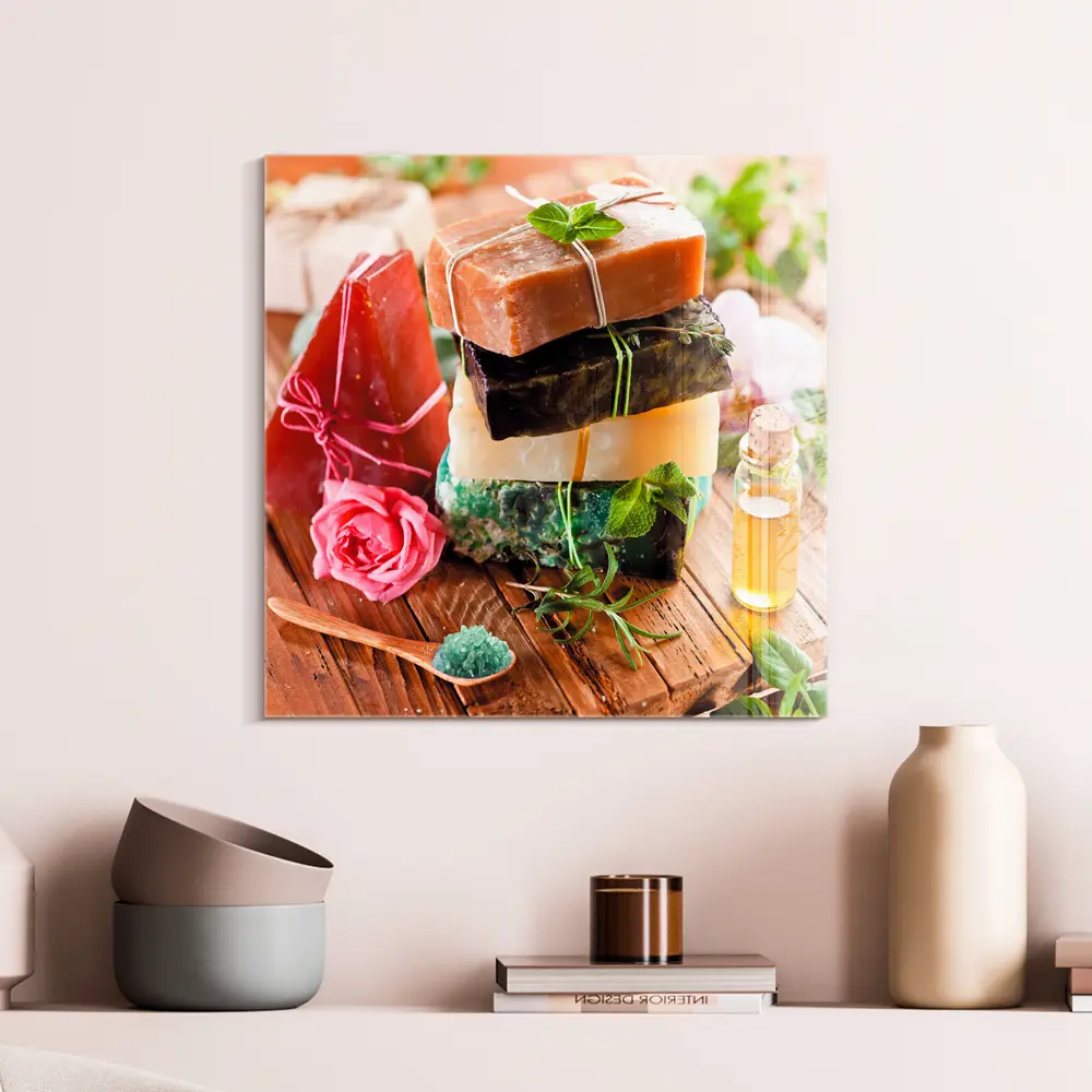 Фото Картина без рамки Postermarket Мыло 30x30 см