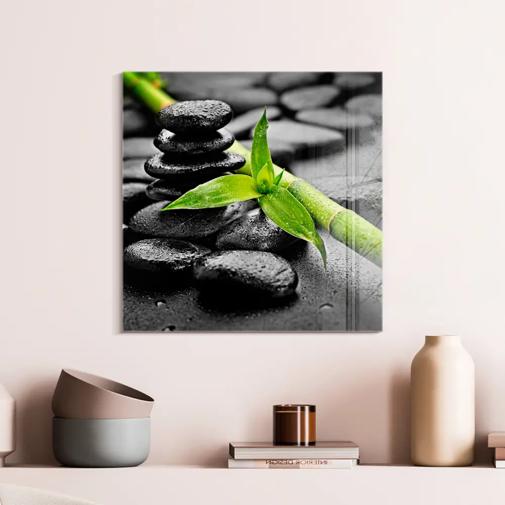 Фото Картина без рамки Postermarket Стебель бамбука 30x30 см Фото Картина без рамки Postermarket Стебель бамбука 30x30 см