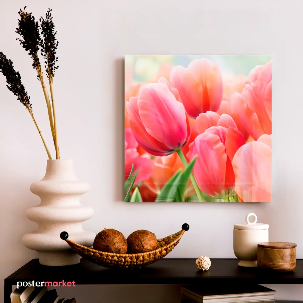 Фото 3 Картина без рамки Postermarket Тюльпаны 30x30 см Фото 3 Картина без рамки Postermarket Тюльпаны 30x30 см