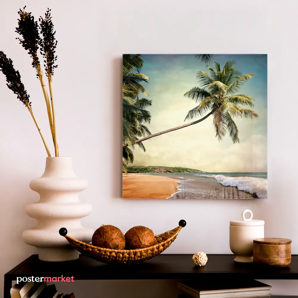Фото 3 Картина без рамки Postermarket Побережье 30x30 см