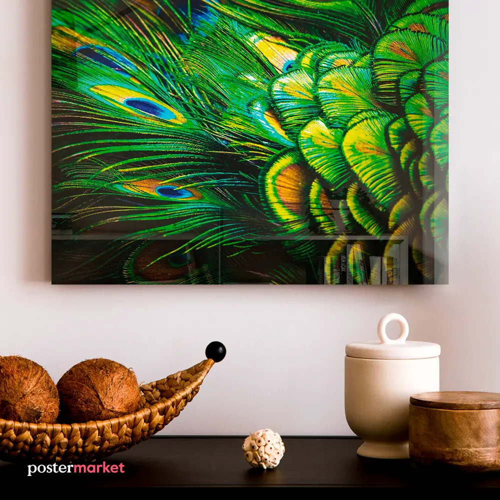 Фото 5 Картина без рамки Postermarket Перья павлина 30x30 см Фото 5 Картина без рамки Postermarket Перья павлина 30x30 см