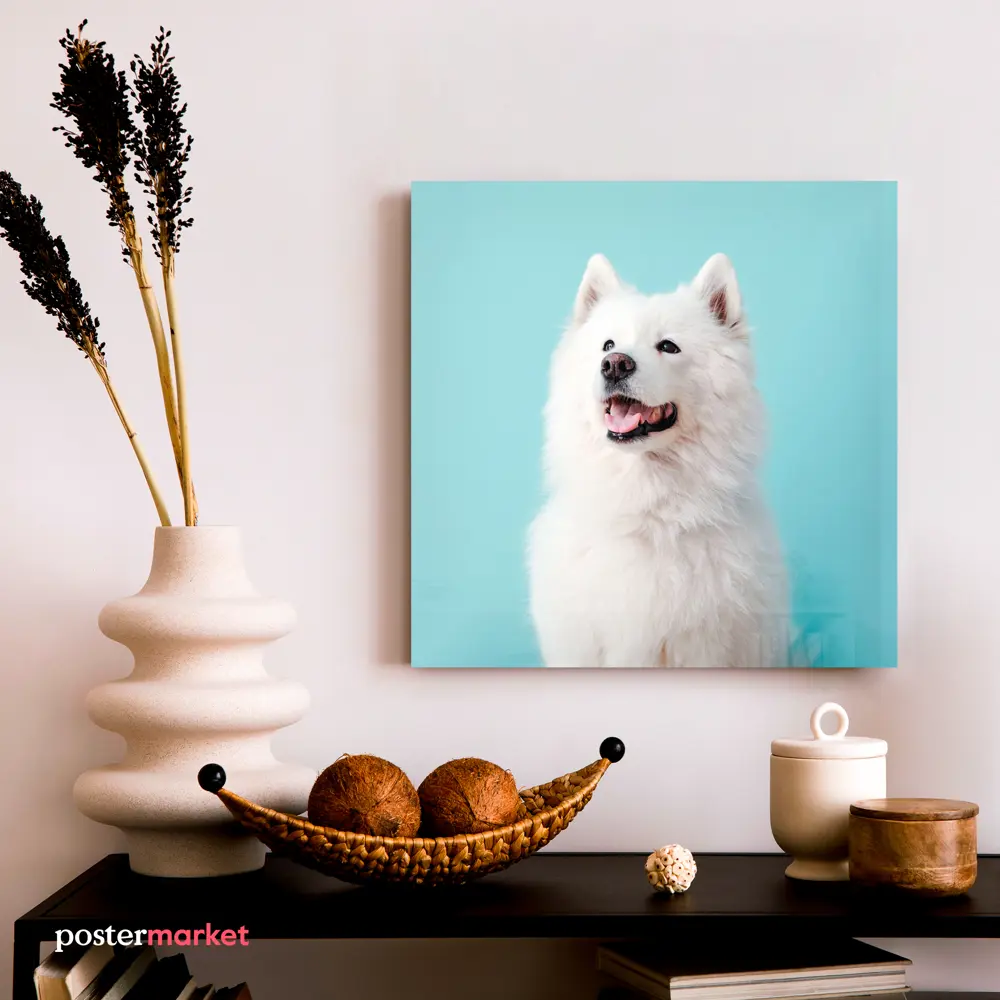 Фото 3 Картина без рамки Postermarket Самоед 30x30 см Фото 3 Картина без рамки Postermarket Самоед 30x30 см