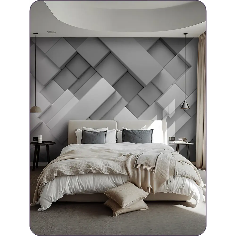 Фото 4 Фотообои флизелиновые Barton wall 200x270 см Геометрия M051-G Фото 4 Фотообои флизелиновые Barton wall 200x270 см Геометрия M051-G