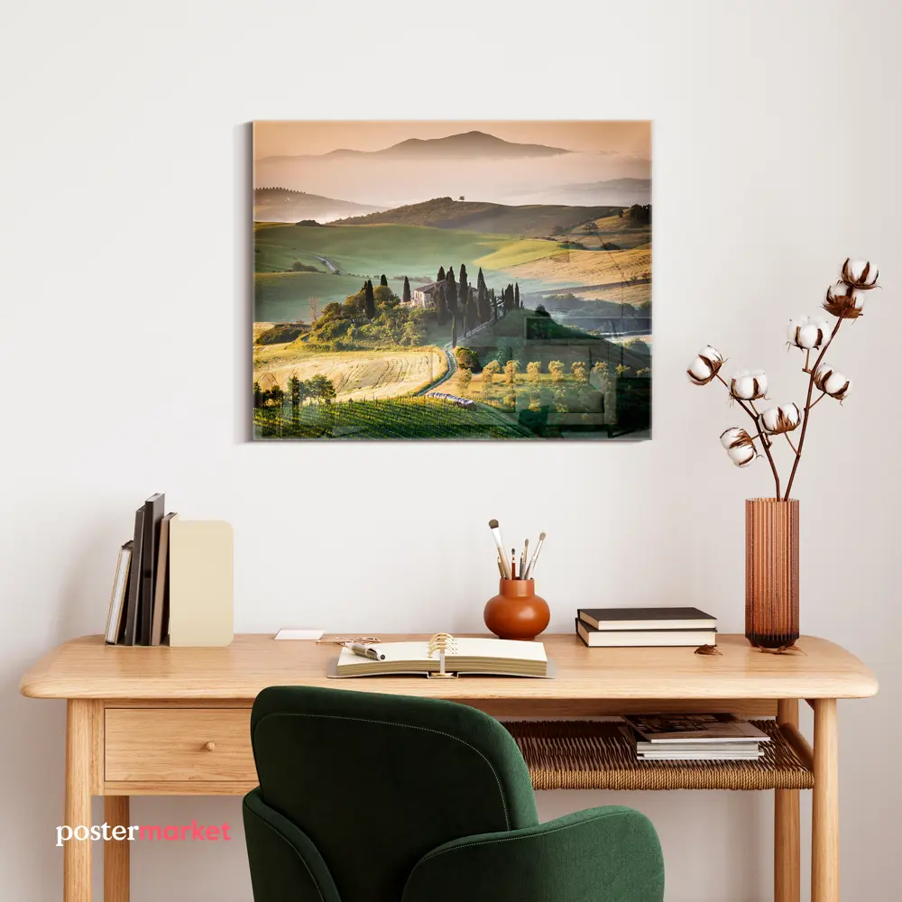 Фото 3 Картина без рамки Postermarket Тоскана 40x50 см Фото 3 Картина без рамки Postermarket Тоскана 40x50 см