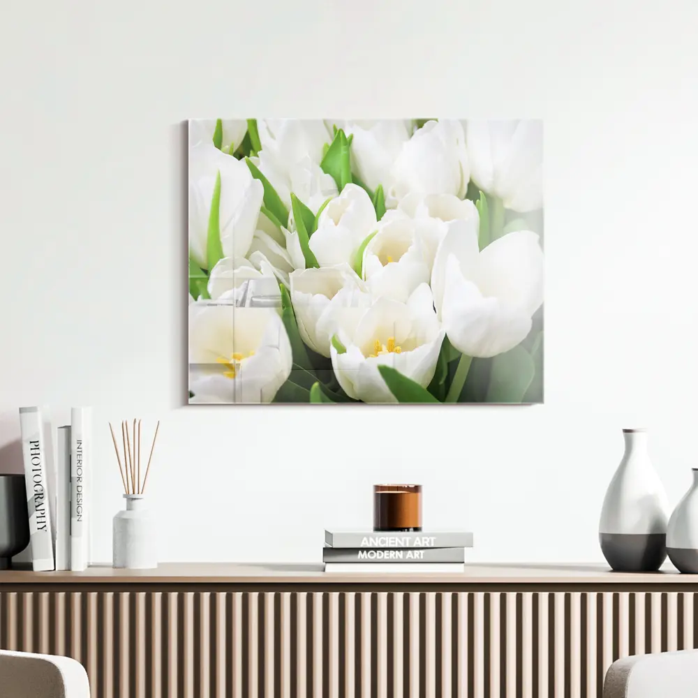 Фото 6 Картина без рамки Postermarket Белые тюльпаны 40x50 см Фото 6 Картина без рамки Postermarket Белые тюльпаны 40x50 см