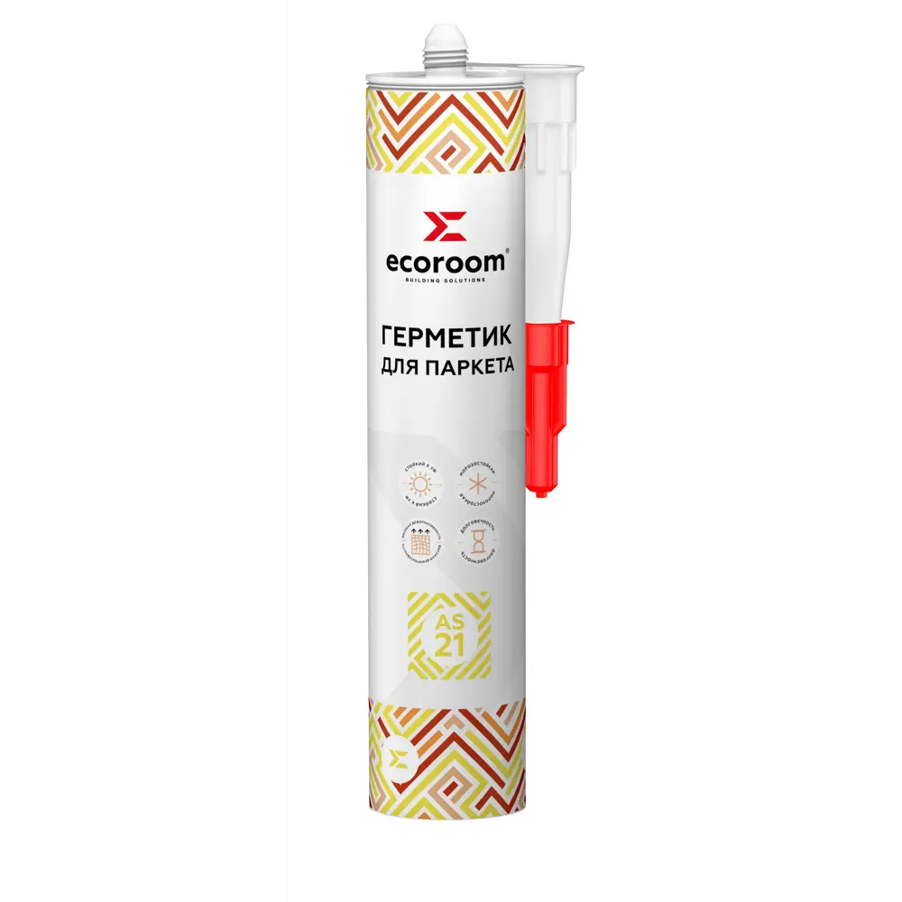 Фото 5 Герметик акриловый Ecoroom AS-21 для паркета дуб 310 мл Фото 5 Герметик акриловый Ecoroom AS-21 для паркета дуб 310 мл