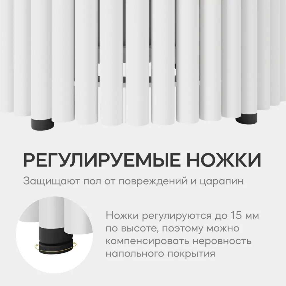 Фото 4 Кухонный стол круглый Genglass Trubis GGT-03-3-5-L-110 110x110 см лдсп цвет белый мрамор Фото 4 Кухонный стол круглый Genglass Trubis GGT-03-3-5-L-110 110x110 см лдсп цвет белый мрамор