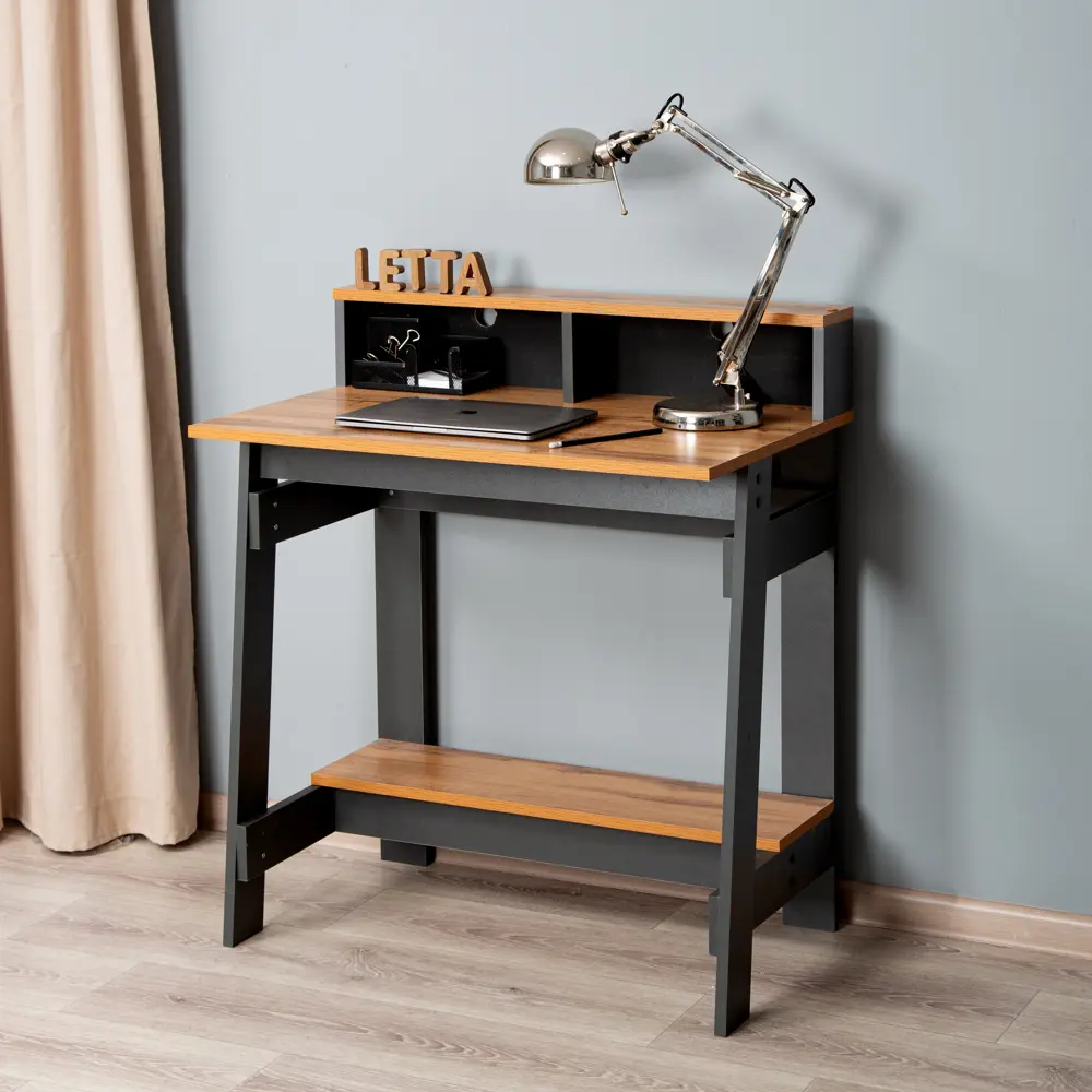 Фото 8 Письменный стол Letta L3650 78x90x50.4 см ЛДСП цвет дуб вотан