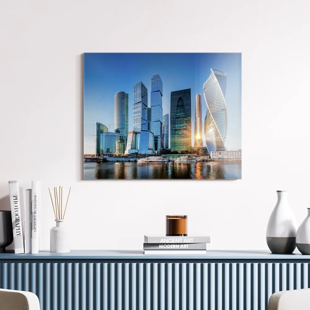 Фото 3 Картина без рамки Postermarket Москва Сити 40x50 см Фото 3 Картина без рамки Postermarket Москва Сити 40x50 см