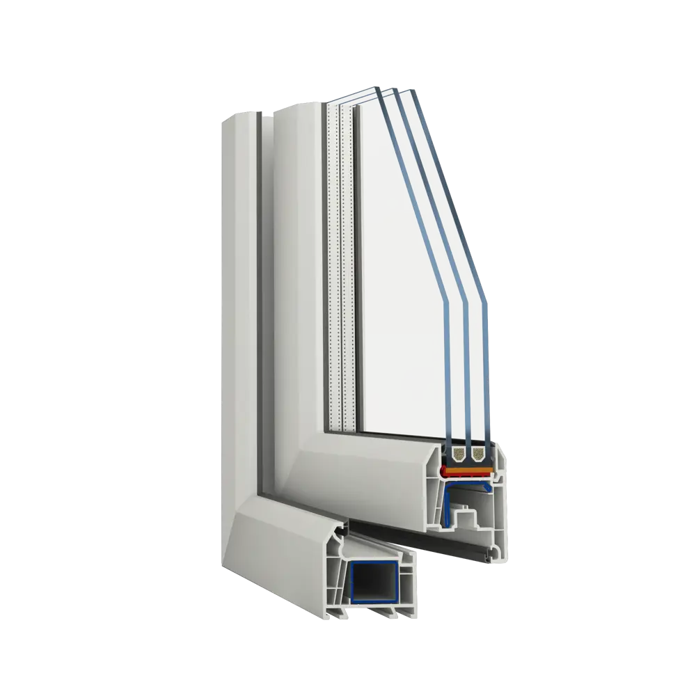 Фото 4 Пластиковое окно ПВХ Veka WHS глухое 800x700мм однокамерный стеклопакет цвет белый Фото 4 Пластиковое окно ПВХ Veka WHS глухое 800x700мм однокамерный стеклопакет цвет белый