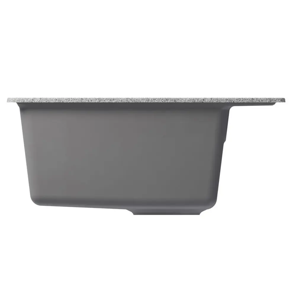 Фото Мойка для кухни Mixline NL-TM28 89x53 см глубина чаши 190 см искусственный камень цвет темно-серый Фото Мойка для кухни Mixline NL-TM28 89x53 см глубина чаши 190 см искусственный камень цвет темно-серый