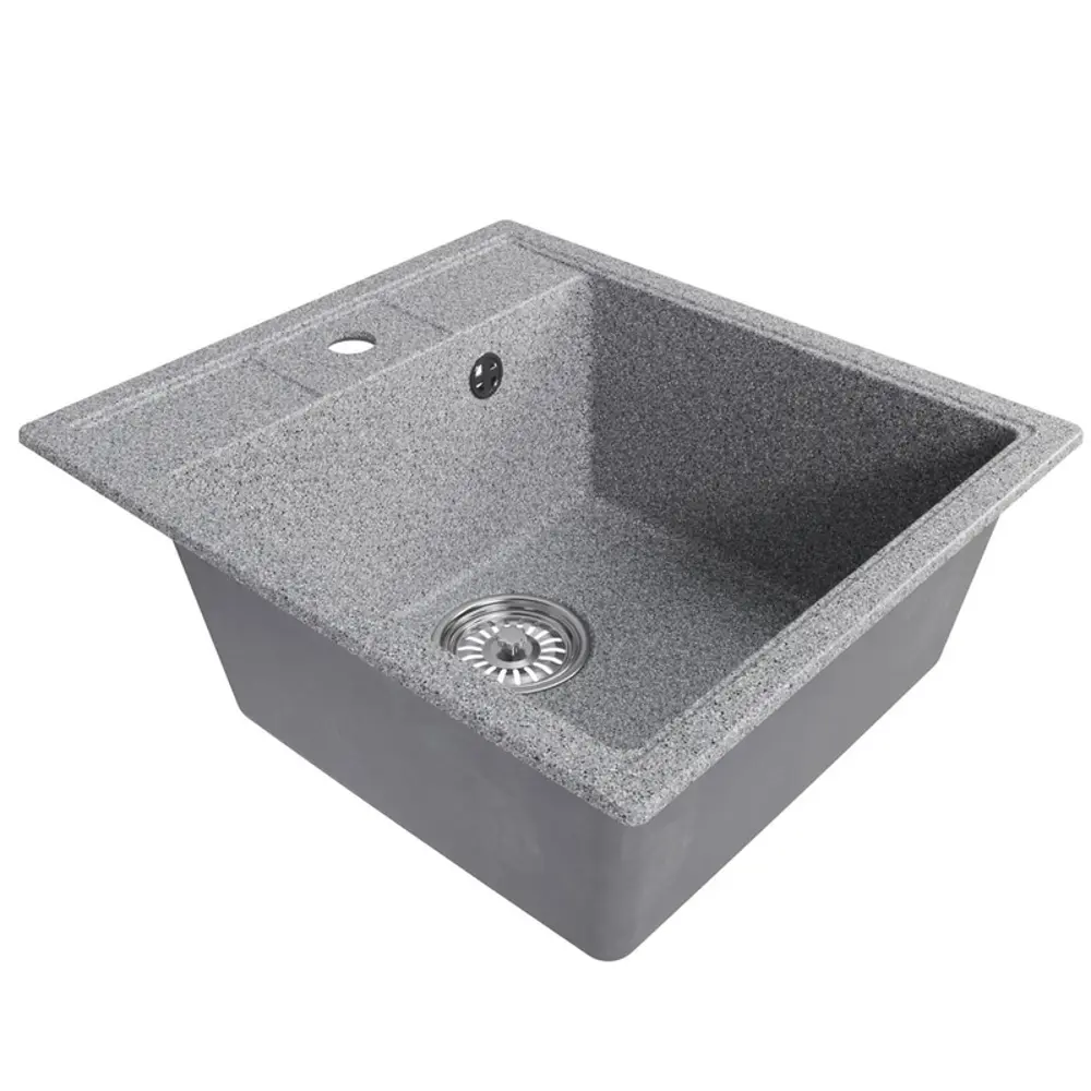 Фото 4 Мойка для кухни Mixline NL-TM28 89x53 см глубина чаши 190 см искусственный камень цвет темно-серый Фото 4 Мойка для кухни Mixline NL-TM28 89x53 см глубина чаши 190 см искусственный камень цвет темно-серый
