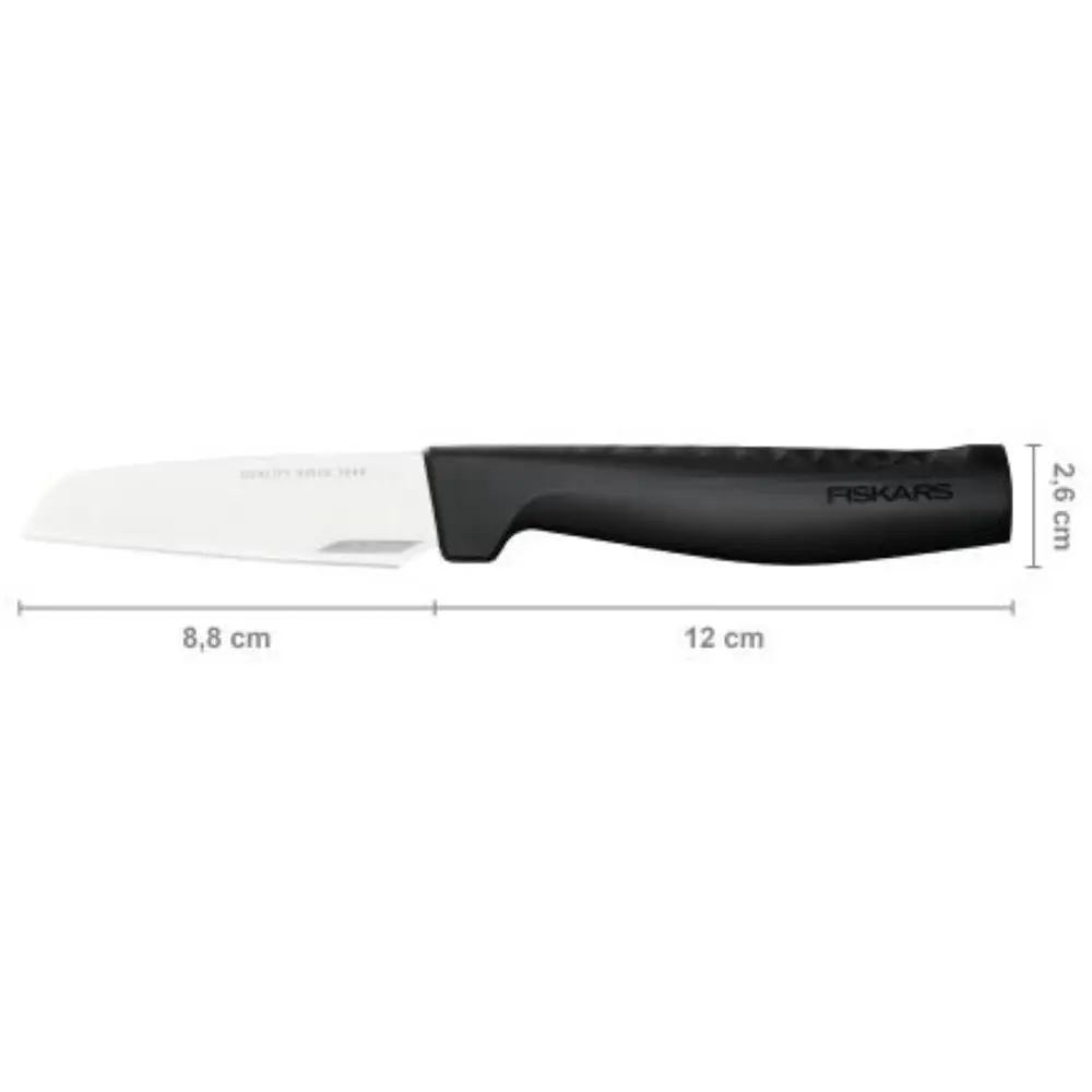 Фото 5 Нож кухонный для нарезки овощей и фруктов FISKARS Hard Edge 9 см (1051777) Фото 5 Нож кухонный для нарезки овощей и фруктов FISKARS Hard Edge 9 см (1051777)