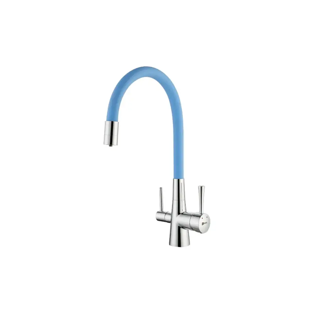 Фото 2 Смеситель для кухни Lemark COMFORT LM3075C-SkyBlue поворотный излив 22.8 см цвет голубой Фото 2 Смеситель для кухни Lemark COMFORT LM3075C-SkyBlue поворотный излив 22.8 см цвет голубой
