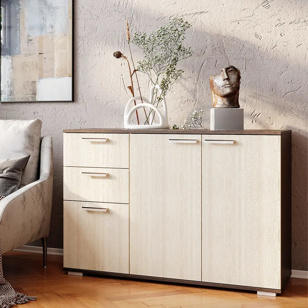 Фото 2 Комод Bts Standart 120х46х83 см лдсп цвет хром Фото 2 Комод Bts Standart 120х46х83 см лдсп цвет хром