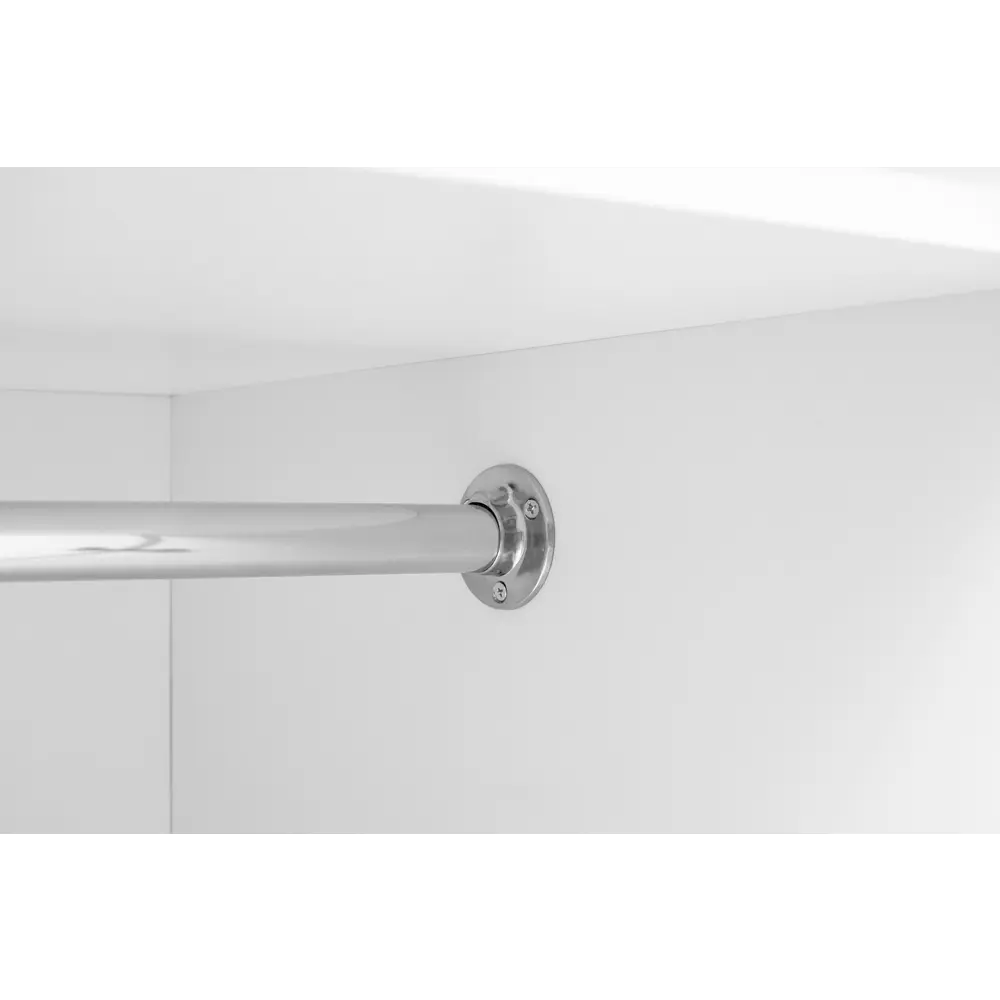 Фото 17 Шкаф Миф 90x211.60x52.80 см 2 створчатый ЛДСП цвет белый/орех Фото 17 Шкаф Миф 90x211.60x52.80 см 2 створчатый ЛДСП цвет белый/орех