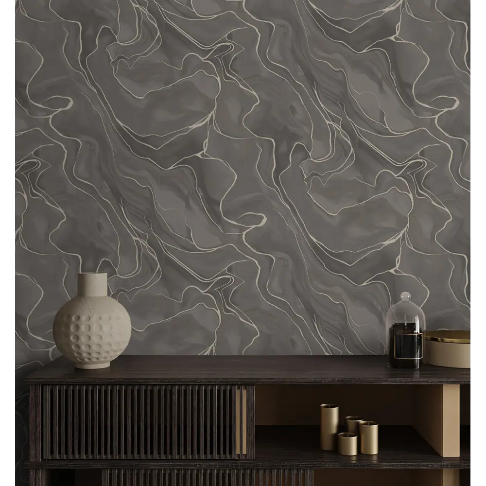 Фото 4 Обои флизелиновые Wallsecret Ultramarin графитовые 1.06 м 9066-26 Фото 4 Обои флизелиновые Wallsecret Ultramarin графитовые 1.06 м 9066-26