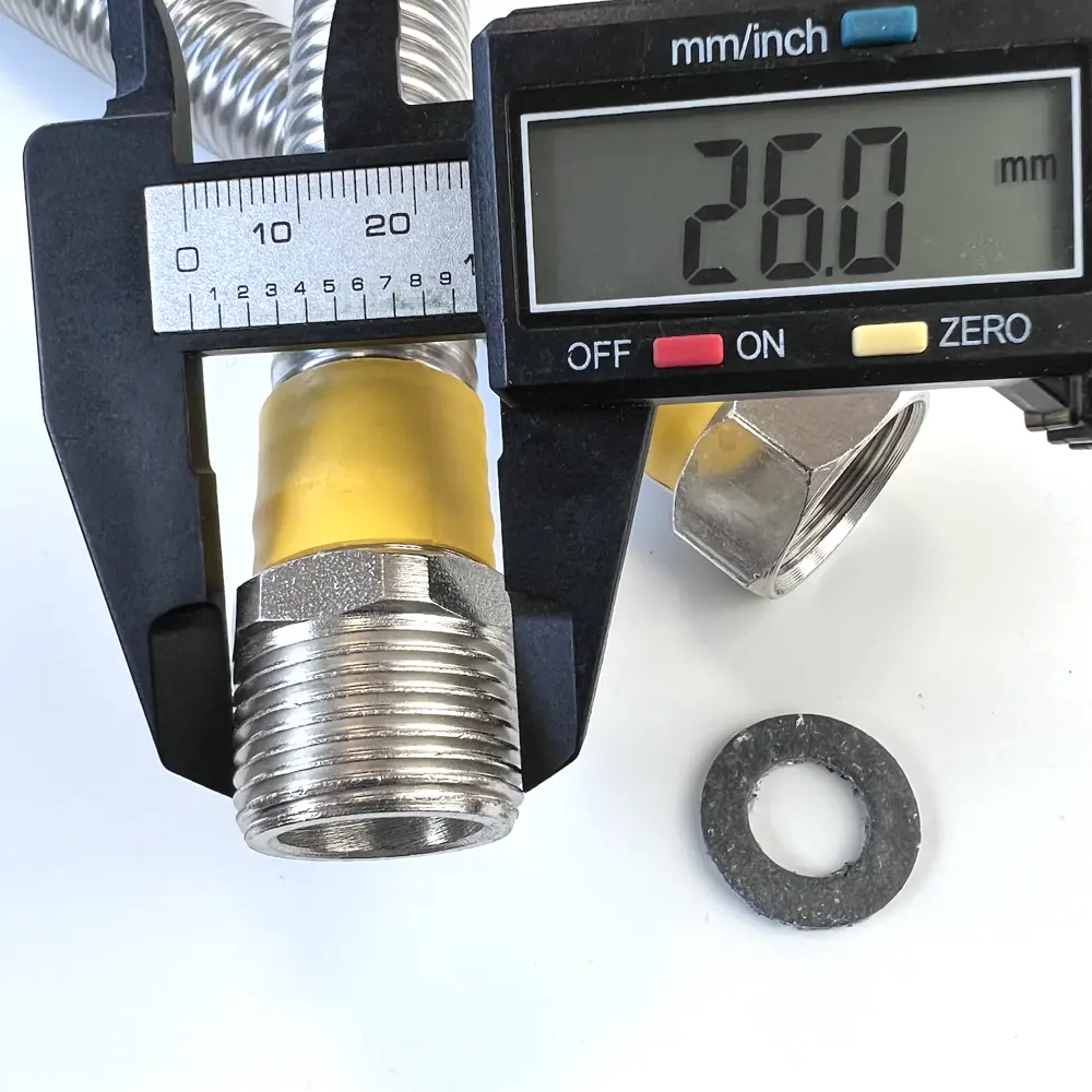 Фото 5 Подводка для газа сильфонная Tuboflex 3/4" внутренняя-наружная резьба 0.8 м Фото 5 Подводка для газа сильфонная Tuboflex 3/4" внутренняя-наружная резьба 0.8 м