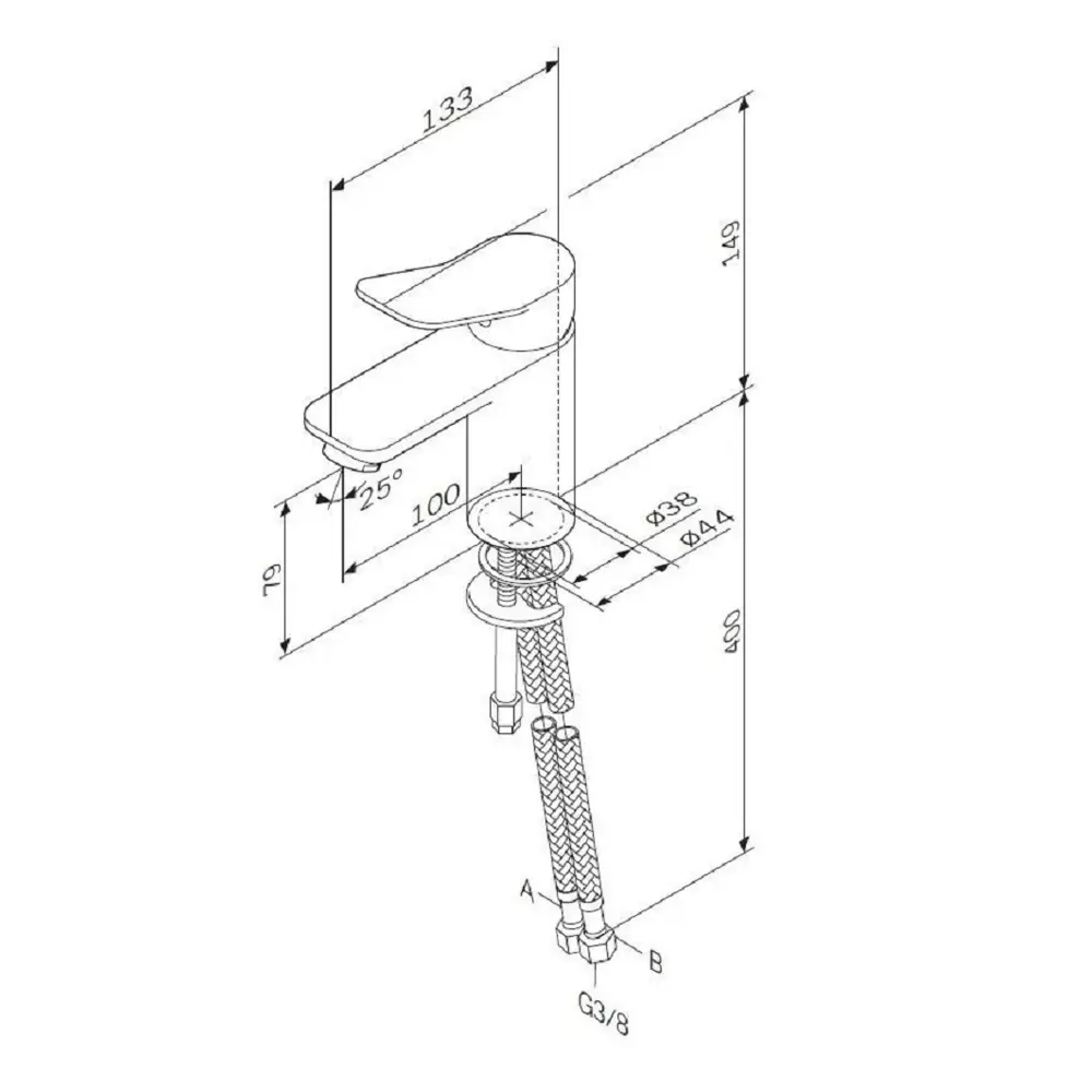 Фото 14 Раковина для ванной AM.PM накладная со смесителем X-Joy хром 56 см на столешницу