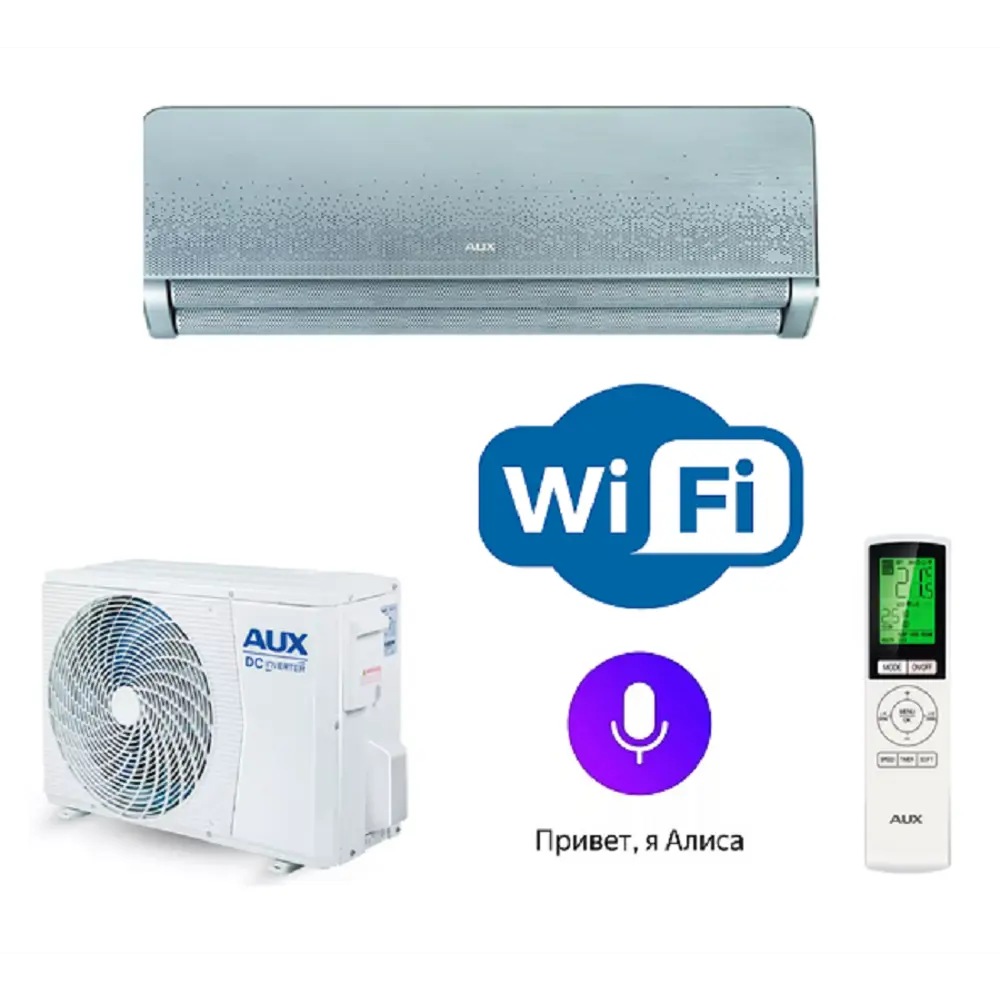 Фото 3 Сплит-система инверторная Aux Premium Progressive Inverter ASW-H12A4/AF-R2DI/AS-H12A4/AF-R2DI 12K BTU охлаждение/обогрев с Wi Fi Фото 3 Сплит-система инверторная Aux Premium Progressive Inverter ASW-H12A4/AF-R2DI/AS-H12A4/AF-R2DI 12K BTU охлаждение/обогрев с Wi Fi