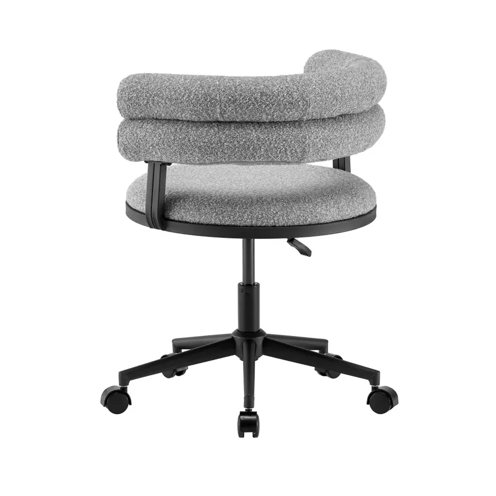 Фото 2 Офисное кресло Stool group Ponty 70x67x61 см текстиль цвет серый Фото 2 Офисное кресло Stool group Ponty 70x67x61 см текстиль цвет серый