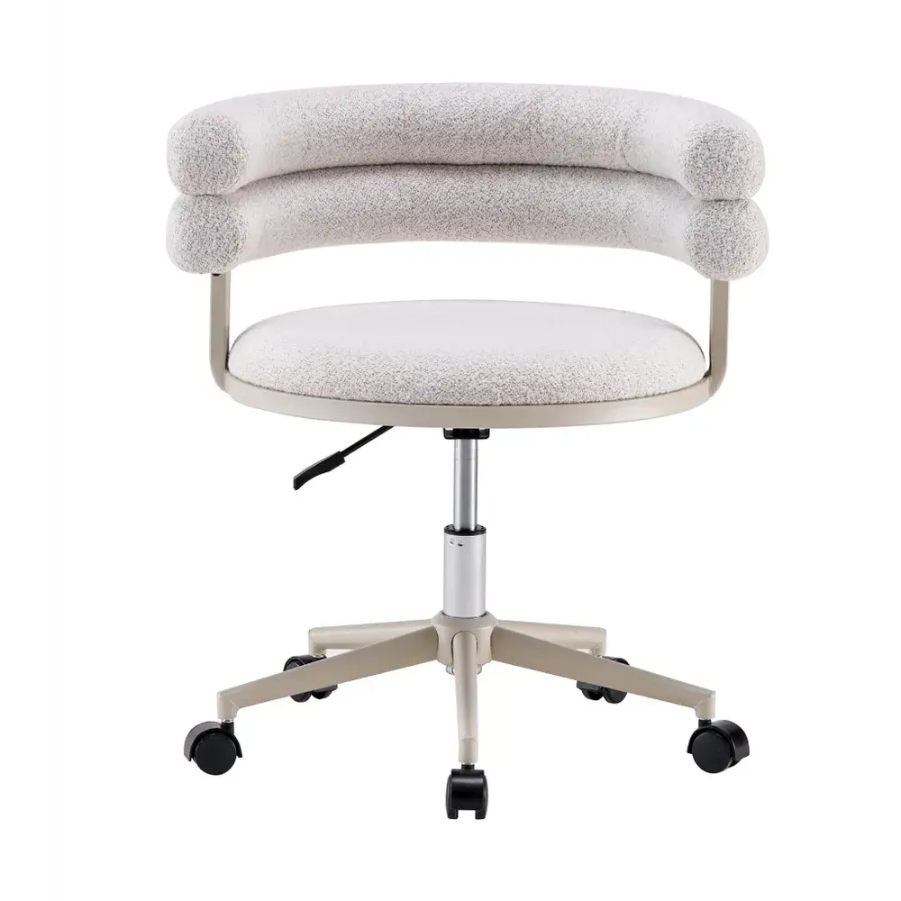 Фото 3 Офисное кресло Stool group Ponty 70x67x61 см текстиль цвет светло-серый Фото 3 Офисное кресло Stool group Ponty 70x67x61 см текстиль цвет светло-серый