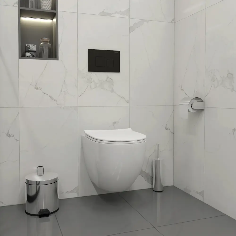 Фото 4 Комплект Teymi F00606: Инсталляция Aina 50, клавиша смыва Kati черная, унитаз Lina Media Фото 4 Комплект Teymi F00606: Инсталляция Aina 50, клавиша смыва Kati черная, унитаз Lina Media