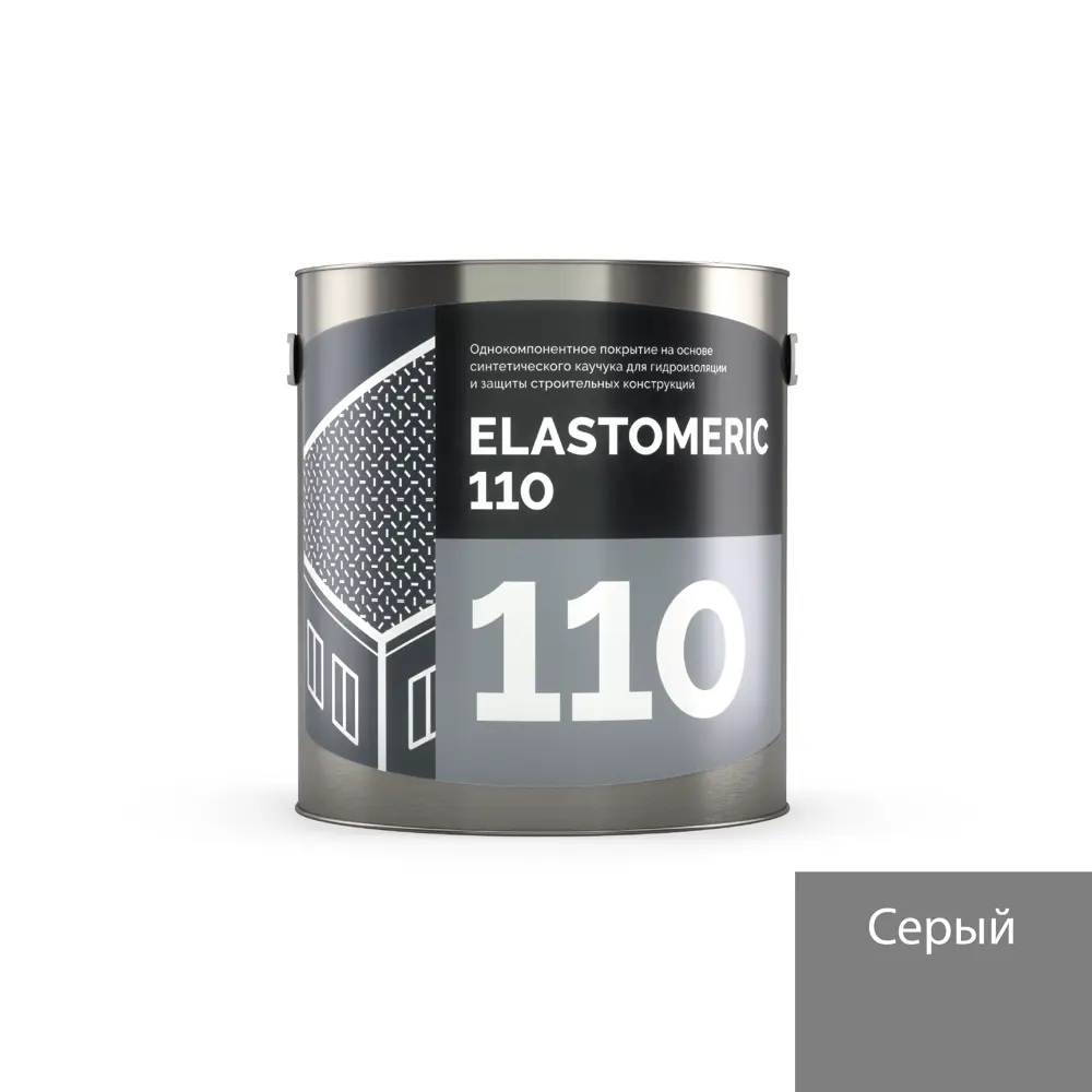 Фото Мастика Elastomeric systems 110 3кг серый Фото Мастика Elastomeric systems 110 3кг серый