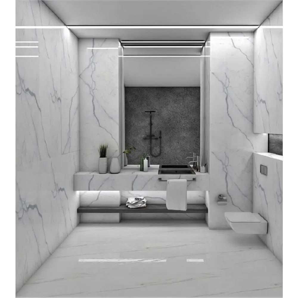 Фото 3 Керамогранит Tile kraft Statuario RP-155244_KRD 60x120см цвет белый Фото 3 Керамогранит Tile kraft Statuario RP-155244_KRD 60x120см цвет белый