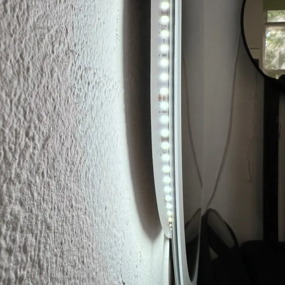 Фото 5 Зеркало для ванной Alfa mirrors Матовый кант с подсветкой 4200К 40x90см датчик на взмах подогрев NinaLite-49AVzVh Фото 5 Зеркало для ванной Alfa mirrors Матовый кант с подсветкой 4200К 40x90см датчик на взмах подогрев NinaLite-49AVzVh