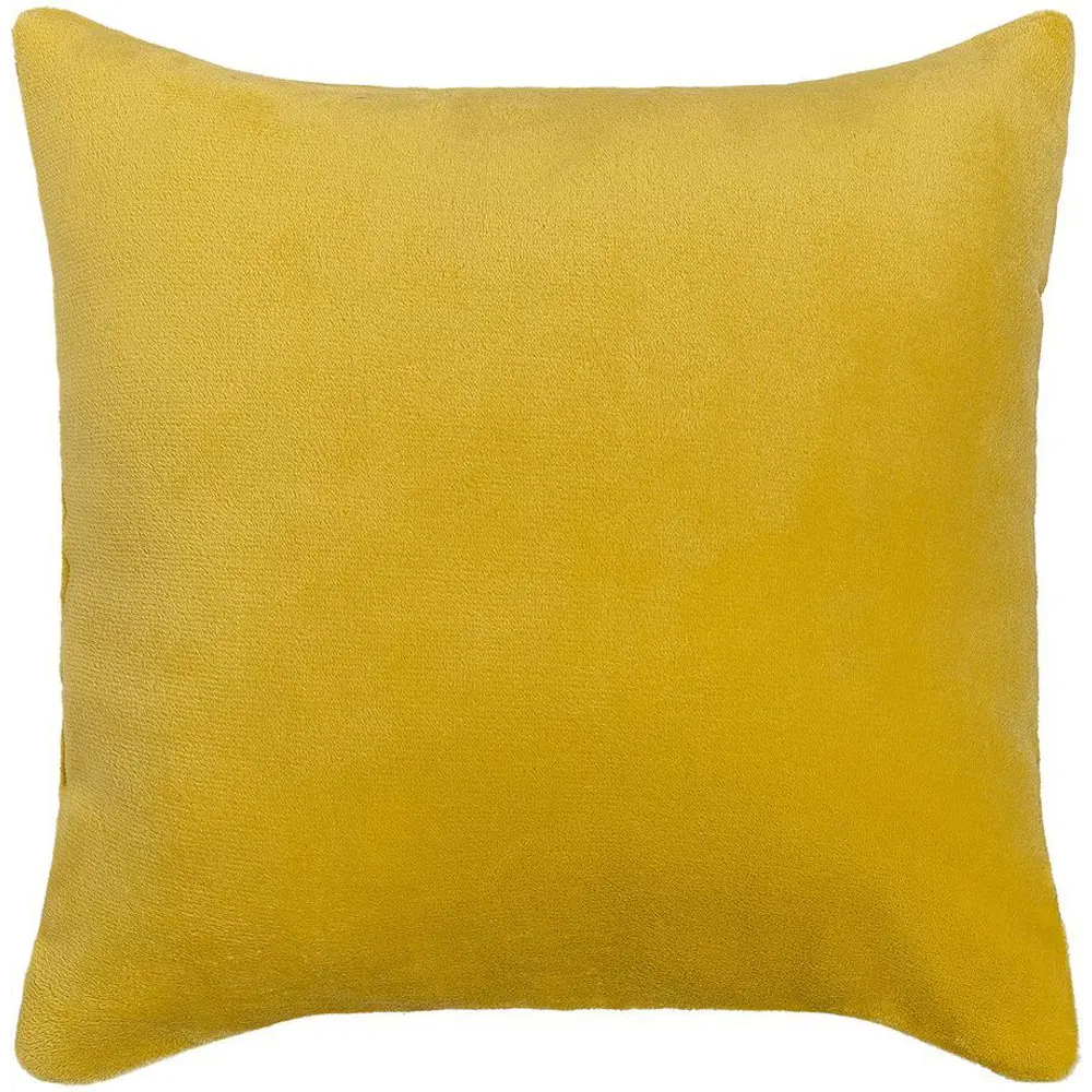 Фото Подушка Flandria 45x45 см цвет желтый Jane 5 Фото Подушка Flandria 45x45 см цвет желтый Jane 5