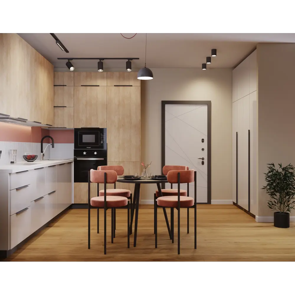 Фото 13 Фасад кухонного шкафа Аша 59.7x102.1 см KONSENSA ЛДСП цвет белый