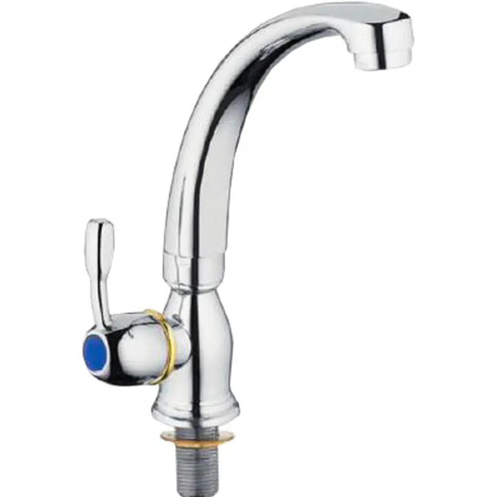 Фото Смеситель для кухни Frap 18749 поворотный излив 18.9 см цвет хром