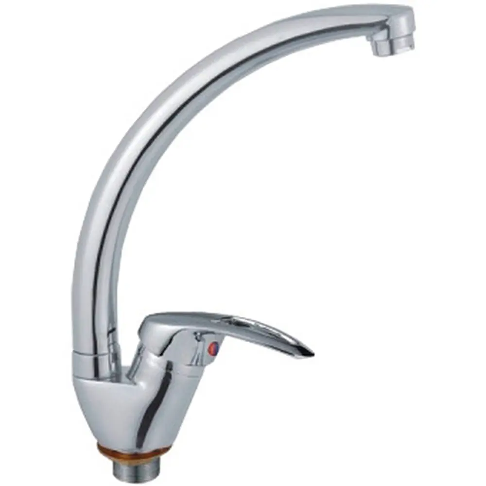 Фото Смеситель для кухни Frap 32324 поворотный излив 18.1 см цвет хром