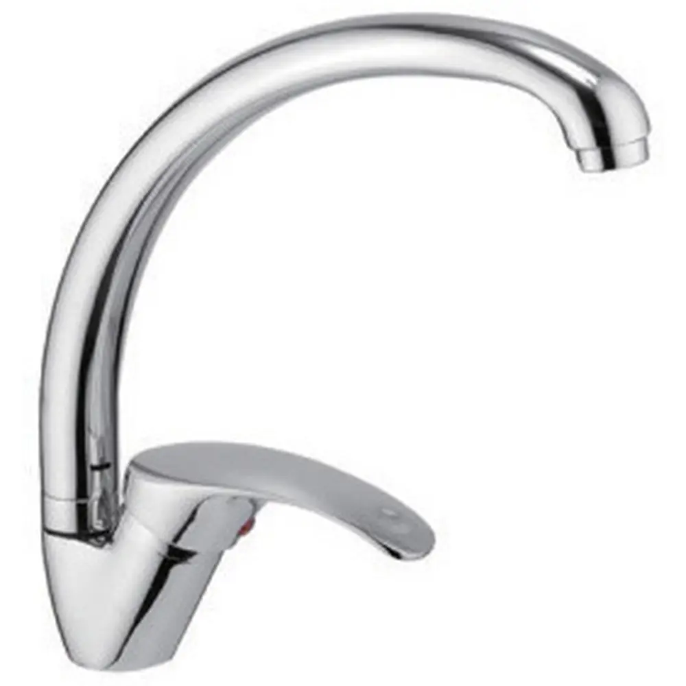 Фото Смеситель для кухни Frap 30257 поворотный излив 18.5 см цвет хром Фото Смеситель для кухни Frap 30257 поворотный излив 18.5 см цвет хром