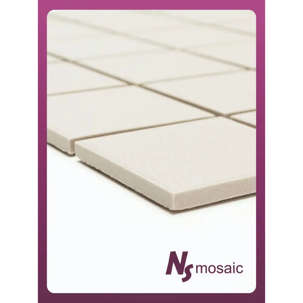 Фото 4 Декоративная мозаика Nsmosaic Pa-547 NS08PL0202 30.6x30.6см цвет Серый/серебристый