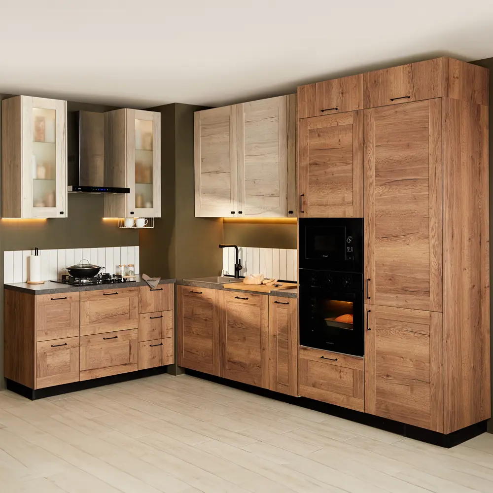 Фото 12 Фасад кухонного шкафа Рошаль 39.7x25.3 см KONSENSA ЛДСП цвет темное дерево Фото 12 Фасад кухонного шкафа Рошаль 39.7x25.3 см KONSENSA ЛДСП цвет темное дерево