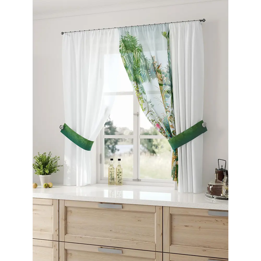 Фото 3 Тюль Comfy way Лерис - 04 CW509004-150 на шторной ленте 150x300 см цвет бежевый Фото 3 Тюль Comfy way Лерис - 04 CW509004-150 на шторной ленте 150x300 см цвет бежевый