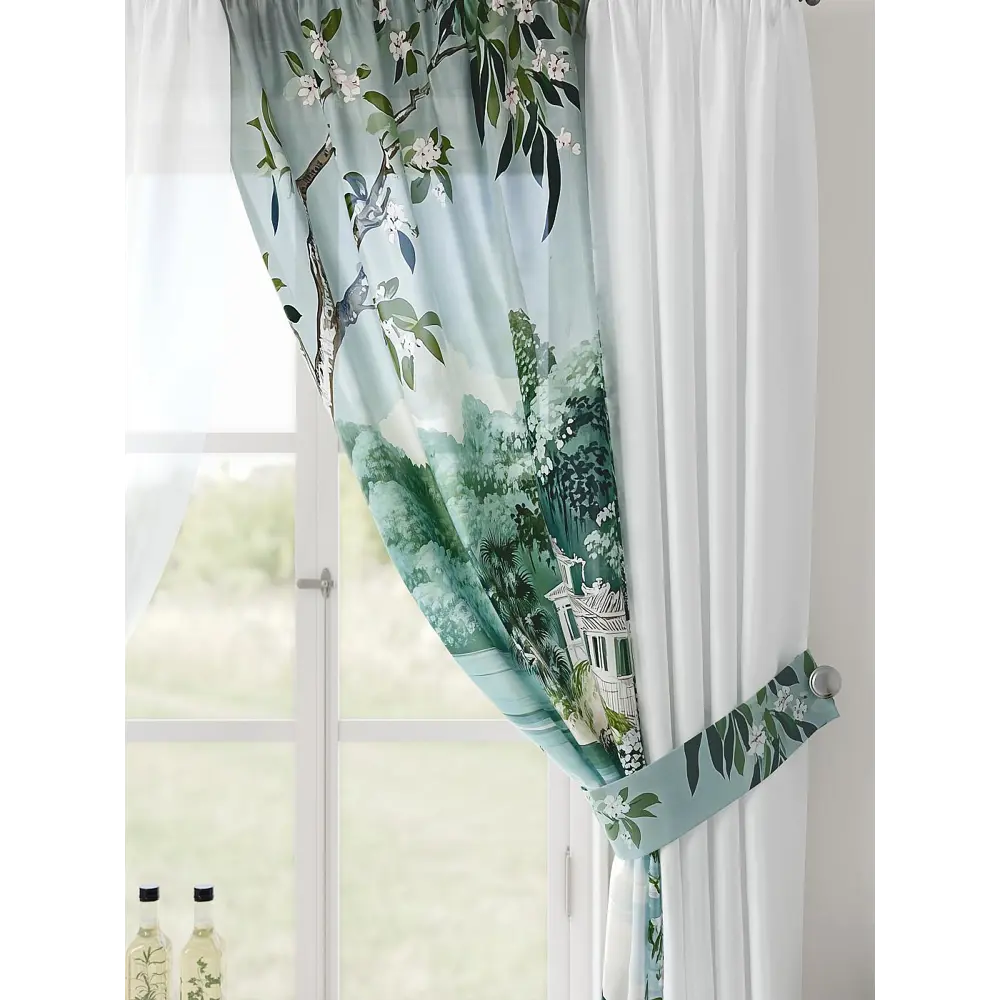 Фото 5 Тюль Comfy way Лерис - 07 CW509007-150 на шторной ленте 150x300 см цвет белый Фото 5 Тюль Comfy way Лерис - 07 CW509007-150 на шторной ленте 150x300 см цвет белый