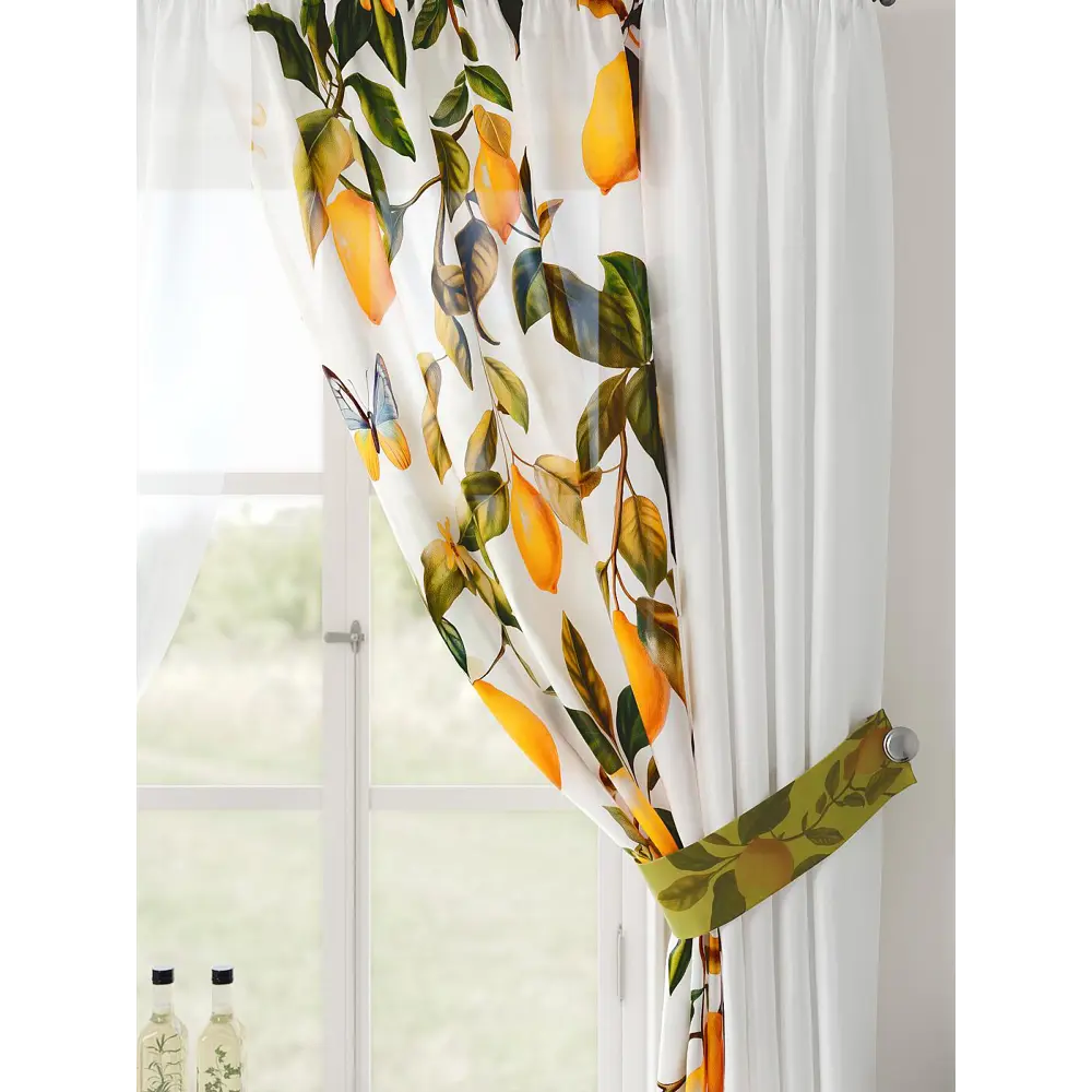 Фото 5 Тюль Comfy way Лерис - 43 CW509043-150 на шторной ленте 150x300 см цвет белый Фото 5 Тюль Comfy way Лерис - 43 CW509043-150 на шторной ленте 150x300 см цвет белый