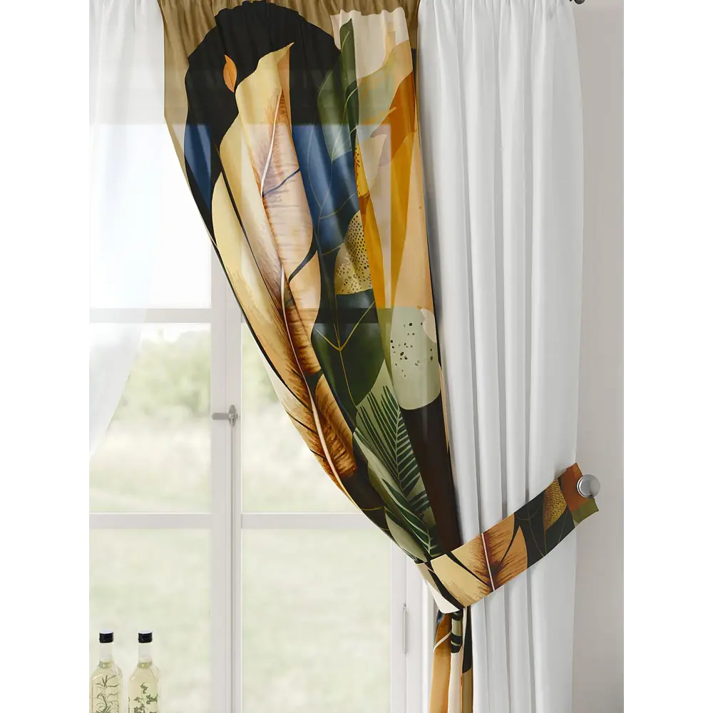 Фото 5 Тюль Comfy way Лерис - 73 CW509073-150 на шторной ленте 150x300 см цвет бежевый Фото 5 Тюль Comfy way Лерис - 73 CW509073-150 на шторной ленте 150x300 см цвет бежевый