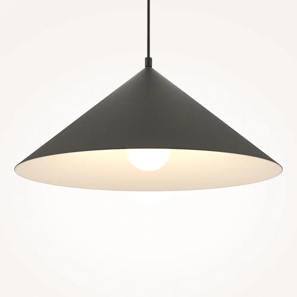 Фото 2 Светильник подвесной Maytoni Basic colors Mod167pl-01b 1 лампа 2 м² цвет черный Фото 2 Светильник подвесной Maytoni Basic colors Mod167pl-01b 1 лампа 2 м² цвет черный