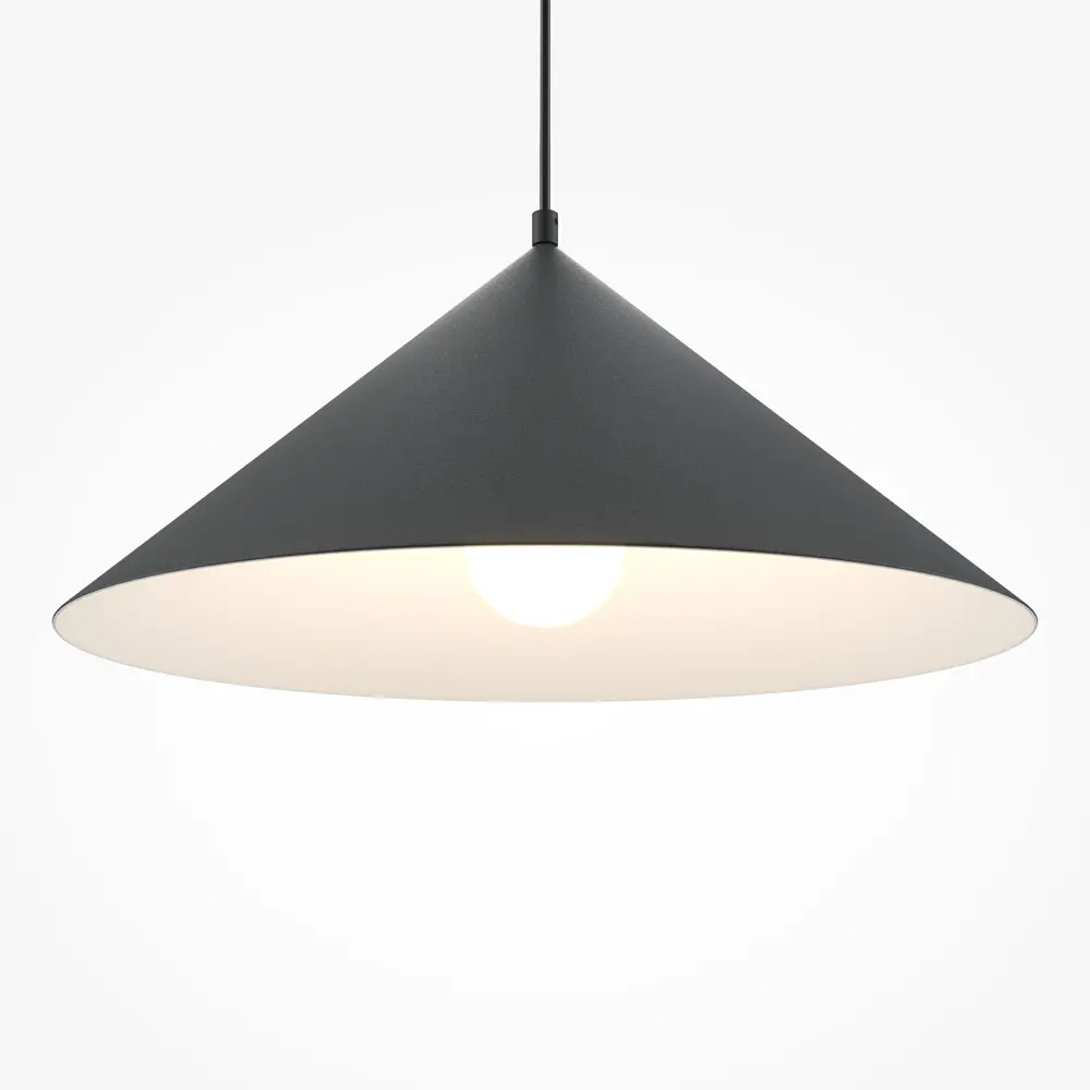 Фото 6 Светильник подвесной Maytoni Basic colors Mod167pl-01b 1 лампа 2 м² цвет черный Фото 6 Светильник подвесной Maytoni Basic colors Mod167pl-01b 1 лампа 2 м² цвет черный
