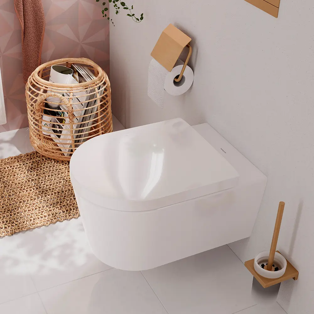 Фото 14 Комплект инсталляция с унитазом Hansgrohe 9400413HGSET012 цвет белый Фото 14 Комплект инсталляция с унитазом Hansgrohe 9400413HGSET012 цвет белый