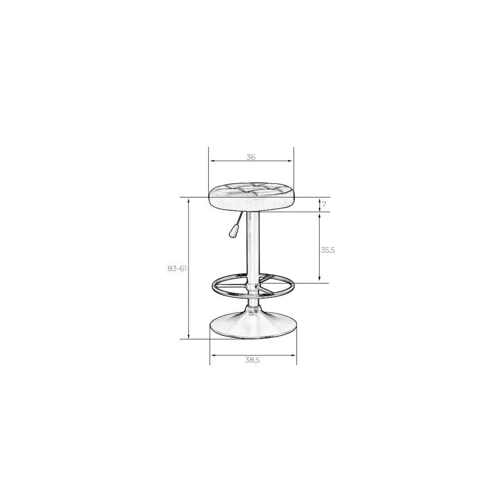Фото 3 Барный стул Dobrin Bruno black lm-5008 36x83x36 цвет зеленый 2 шт Фото 3 Барный стул Dobrin Bruno black lm-5008 36x83x36 цвет зеленый 2 шт