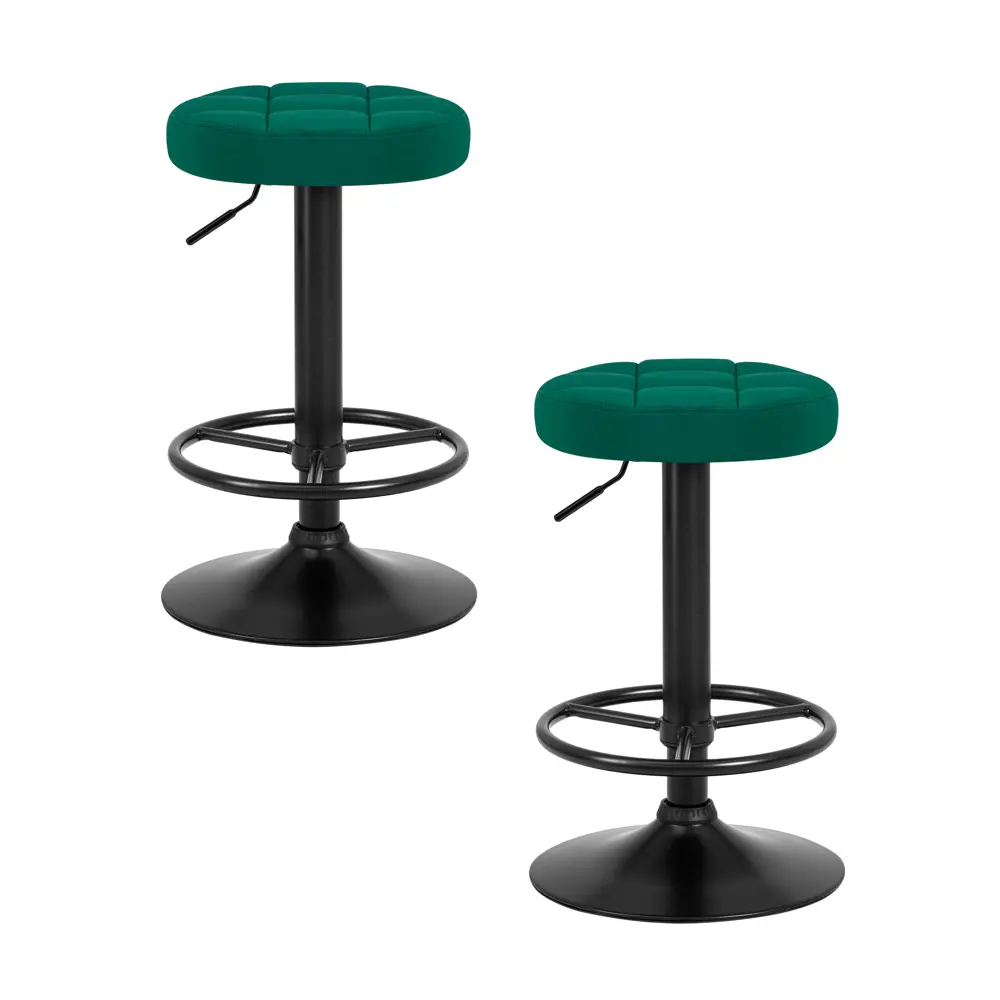 Фото Барный стул Dobrin Bruno black lm-5008 36x83x36 цвет зеленый 2 шт Фото Барный стул Dobrin Bruno black lm-5008 36x83x36 цвет зеленый 2 шт