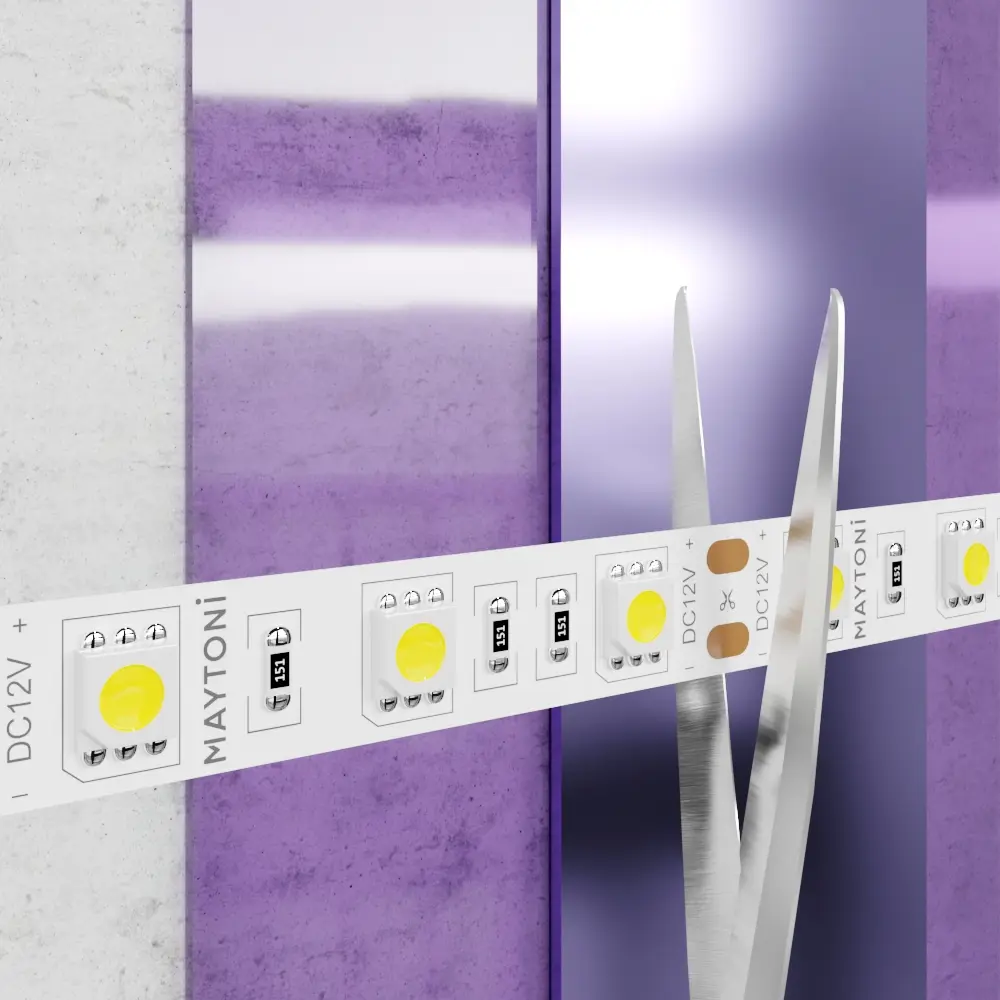 Фото 2 Светодиодная лента MAYTONI Led strip 10128 SMD 5050 60 диод/14.40 Вт/м 12 В IP20 5 м теплый белый свет Фото 2 Светодиодная лента MAYTONI Led strip 10128 SMD 5050 60 диод/14.40 Вт/м 12 В IP20 5 м теплый белый свет