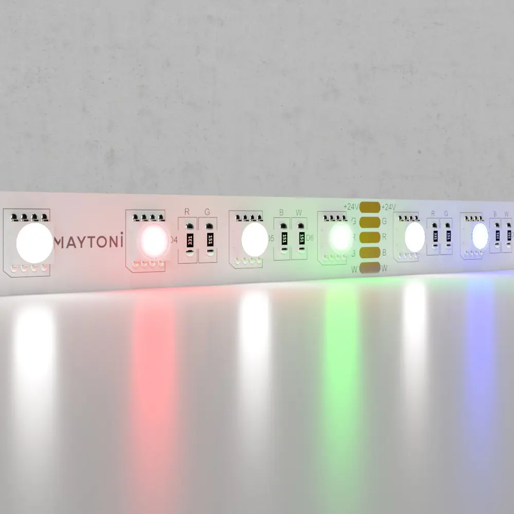 Фото 4 Светодиодная лента MAYTONI Led strip 10181 SMD 5050 60 диод/19.20 Вт/м 24 В IP20 5 м холодный белый свет Фото 4 Светодиодная лента MAYTONI Led strip 10181 SMD 5050 60 диод/19.20 Вт/м 24 В IP20 5 м холодный белый свет