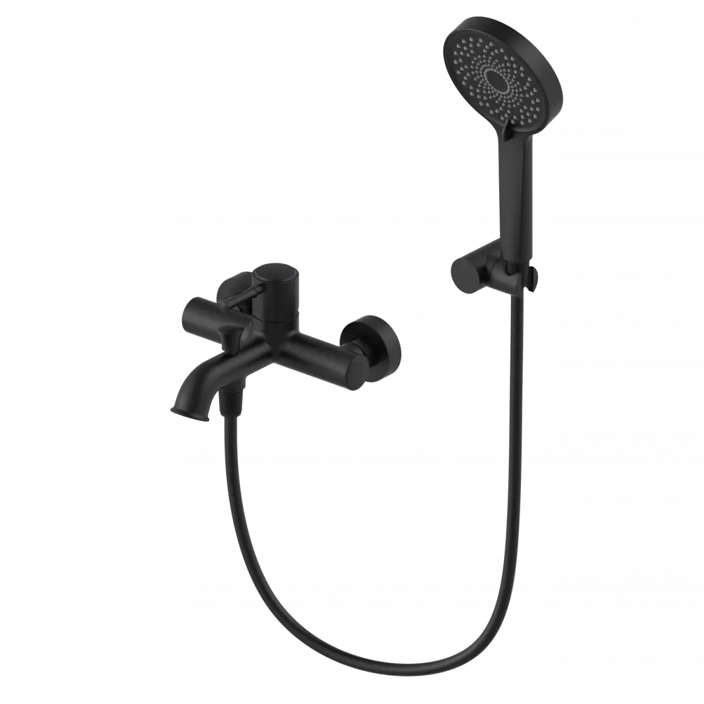 Фото 2 Смеситель для ванны Wonzon & woghand WW-88037073-MB цвет черный матовый Фото 2 Смеситель для ванны Wonzon & woghand WW-88037073-MB цвет черный матовый